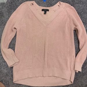 Forever 21 pink sweater